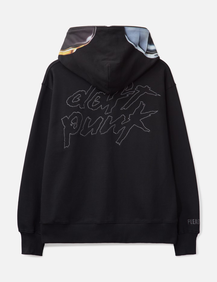 Pleasures Daft Punk Ram Graphic Zipper Hoodie In Black