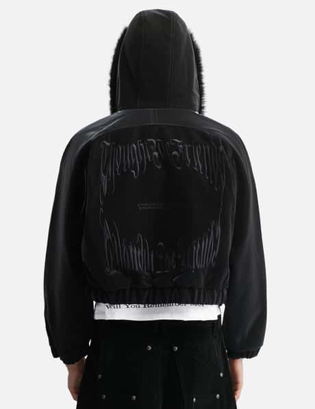 "Ka-Shing" Jacket With Fur Hood view 12
