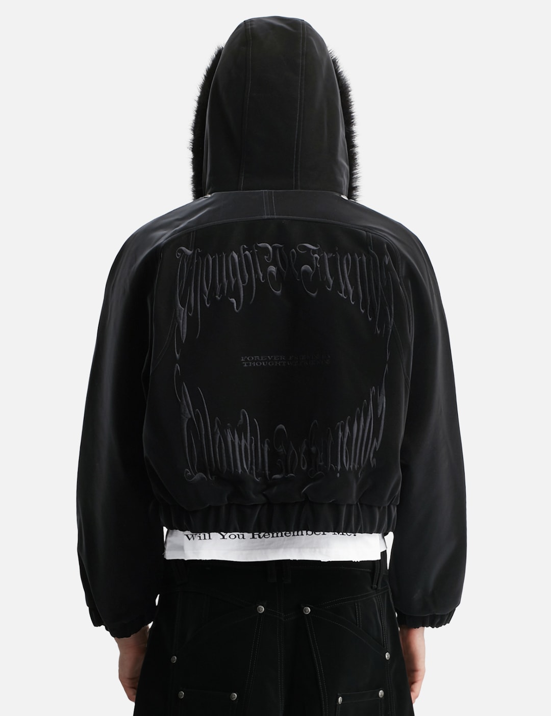 "Ka-Shing" Jacket With Fur Hood view 13