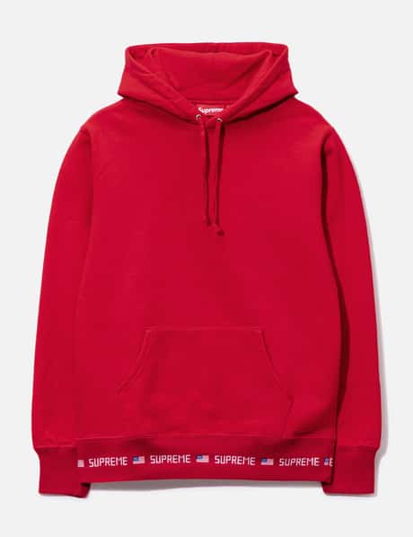 Supreme Supreme Trimmed Logo Hoodie