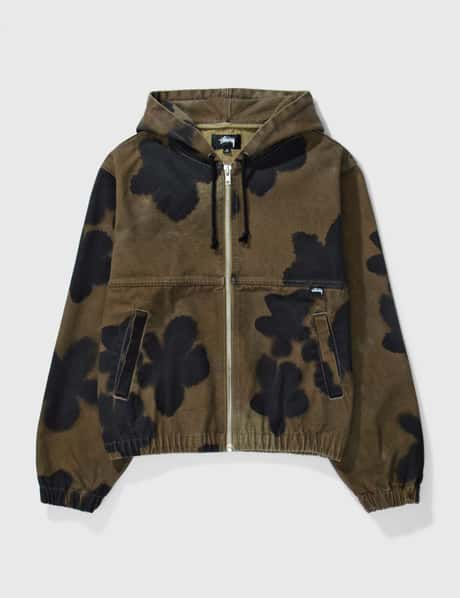 Stüssy - Floral Dye Work Jacket | HBX 