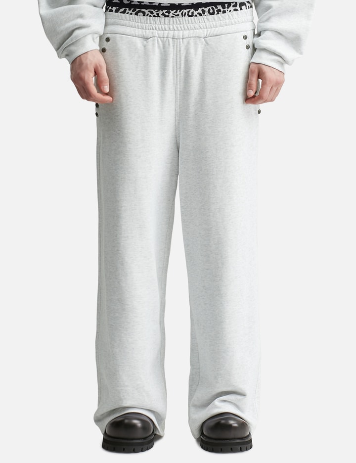 Thought We Friends "Jackie" Grey Studded Sweatpants