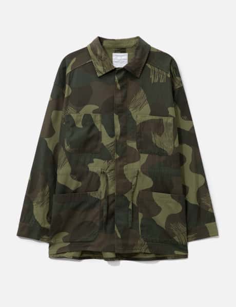 ANCELLM Camo Shirt Jacket