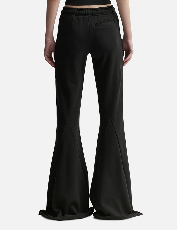 Entire Studios Heavy Flare Sweatpants In Black