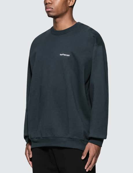 Saintwoods - Saintwoods Navy Sweatshirt | HBX - ハイプビースト 