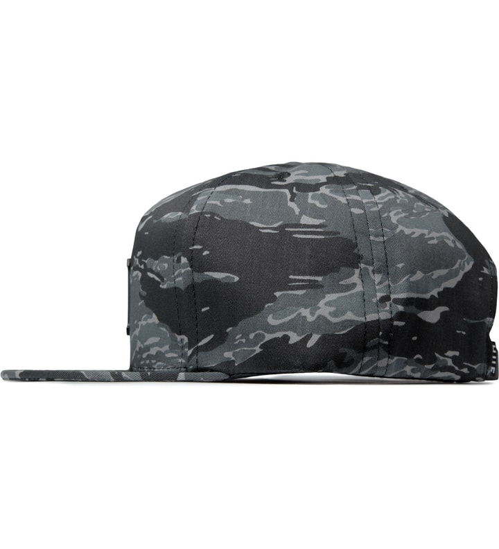 Black Tiger Camo Metal H Snapback Cap Placeholder Image