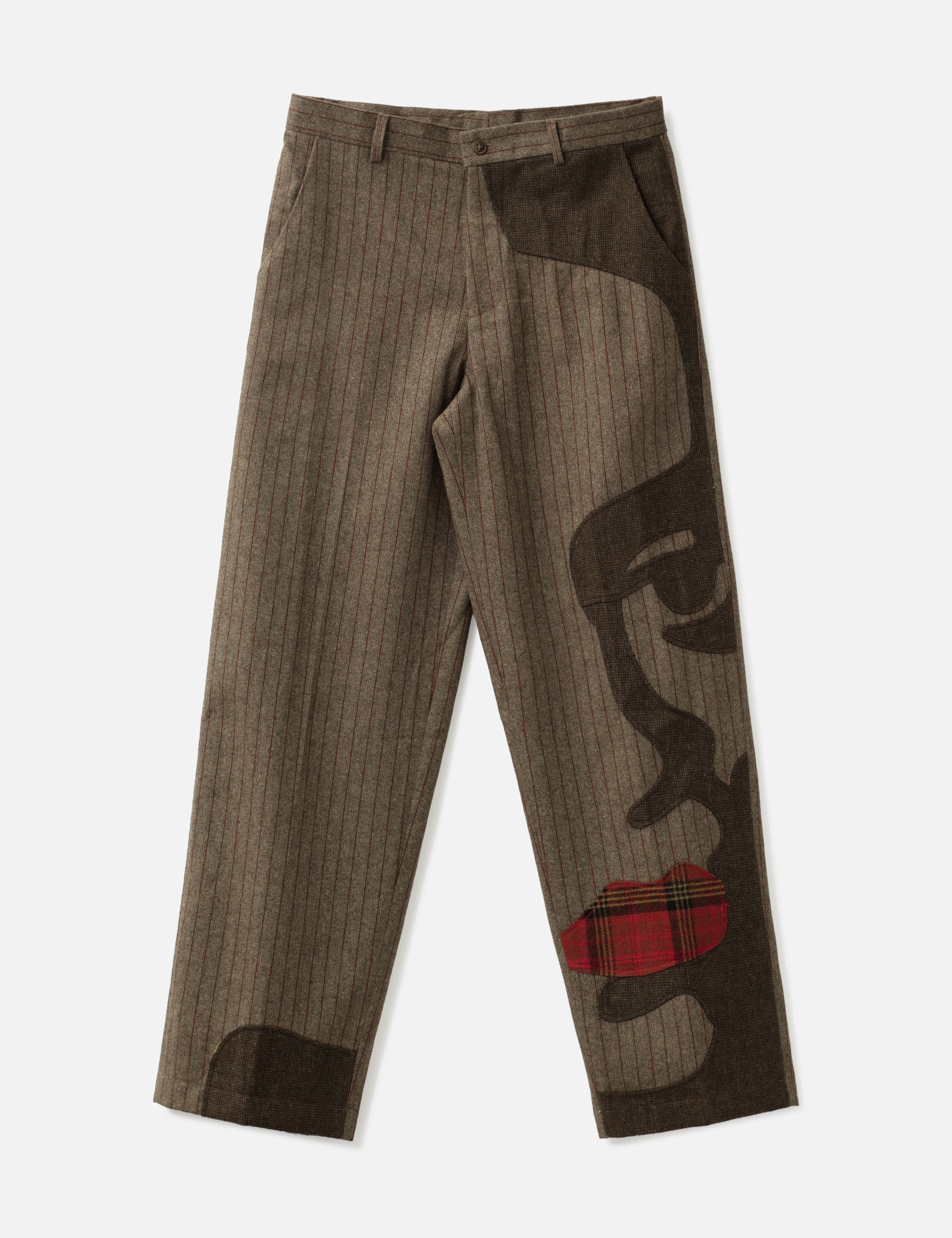 Patchwork Face Suit Bottom view 16