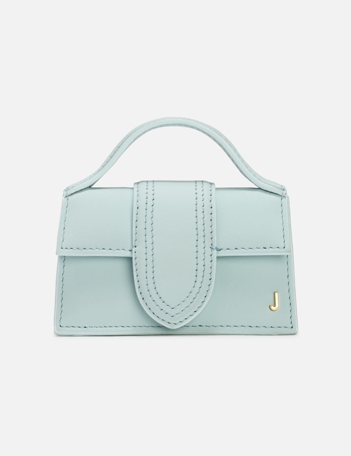 Shop Jacquemus Le Petite Bambino Handbag In Blue
