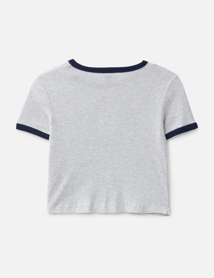 Sporty & Rich BH Crest Soft Ringer Tee