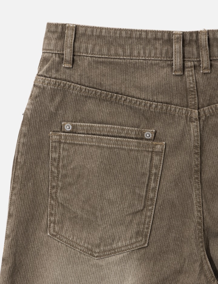 COOR Brushed Rib Texture Jeans