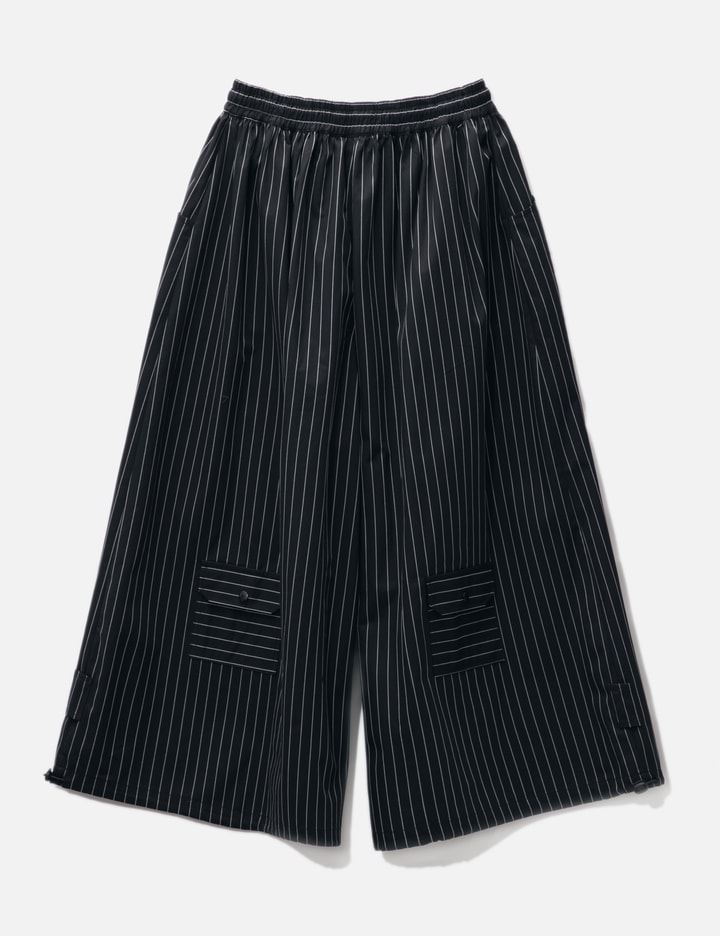 Drawstring Pin Stripe Pants Placeholder Image