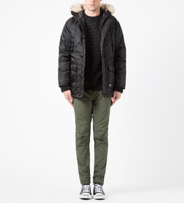 Maharishi x Undefeated Olive Lack Woven Track Pants Placeholder Image