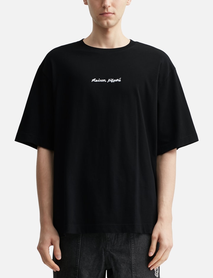 MAISON KITSUNE EMBROIDERY OVERSIZE TEE-SHIRT Placeholder Image