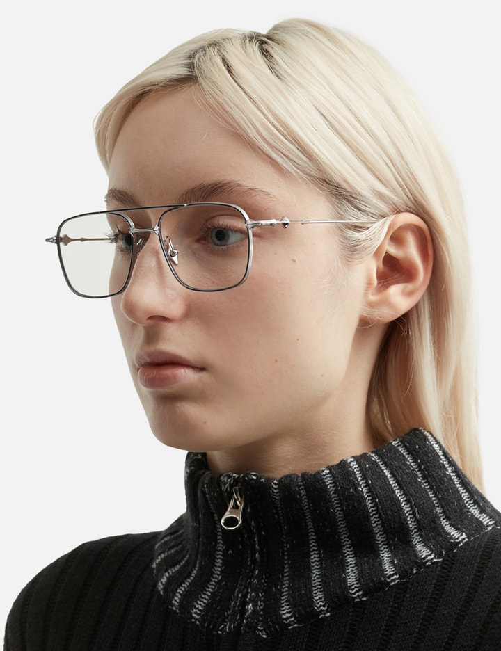 Gentle Monster Met 02 Square-frame Glasses In Metallic
