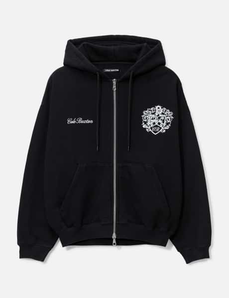 Cole Buxton Collegiate Crest Zipped Hoodie