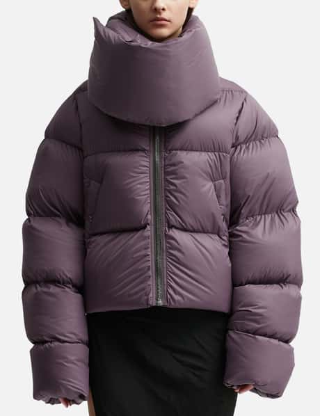 Rick Owens Funnel Neck Down Jacket HBX - Main Image
