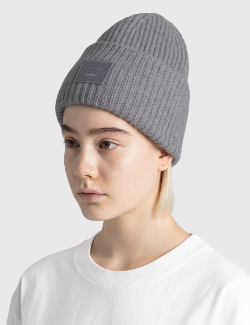 Acne Studios - Face Logo Beanie | HBX 