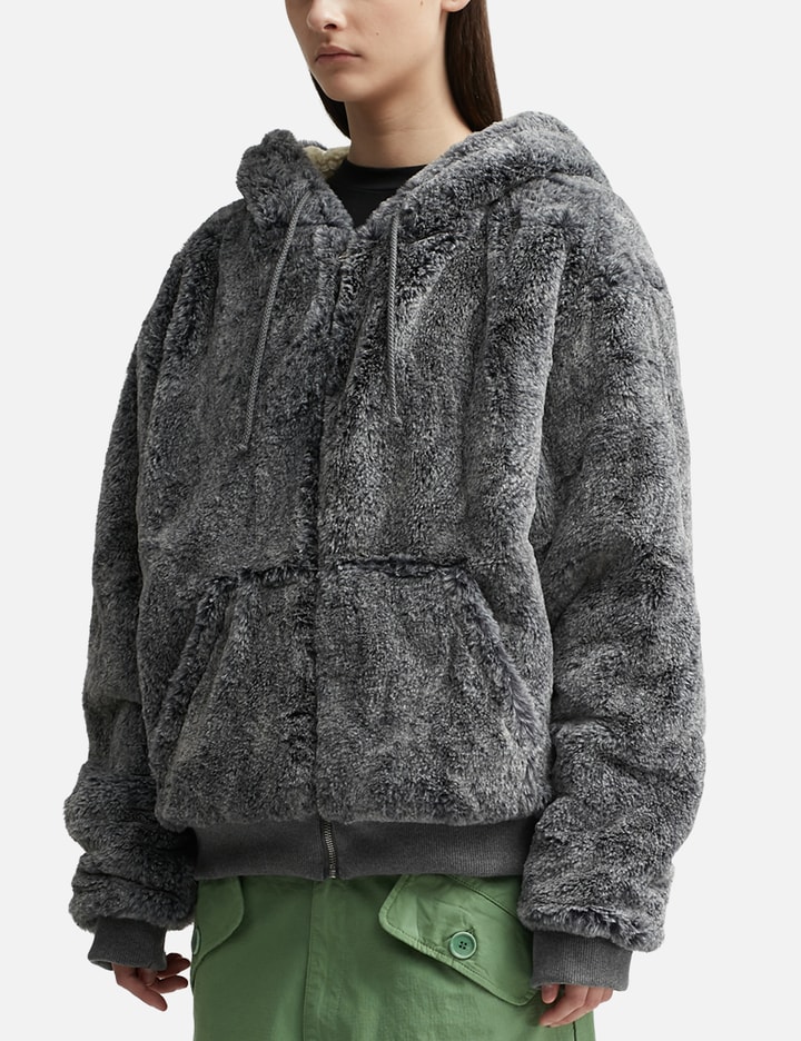 Reversible Wolf and Sheep Knit Hoodie Placeholder Image