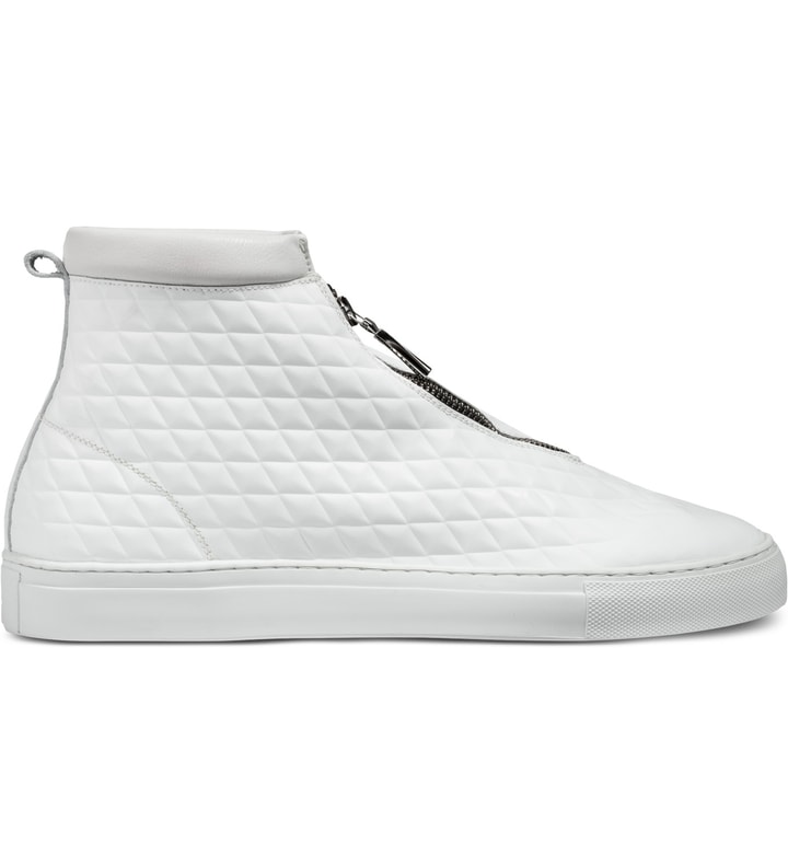White ST Piramide Fontesi Mid Cut Shoes Placeholder Image