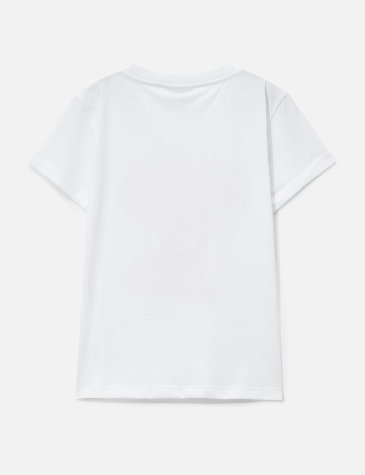 Ganni Cotton Baby Fit T-Shirt With Tiger