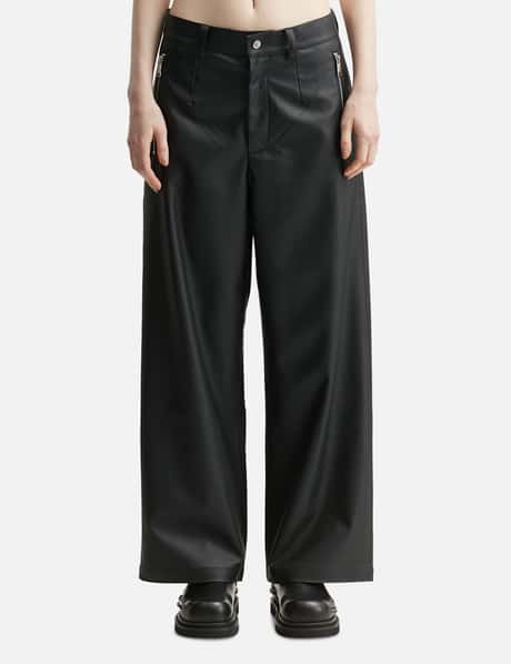 TEAM WANG DESIGN THE ORIGINAL 1 Faux Leather Pants