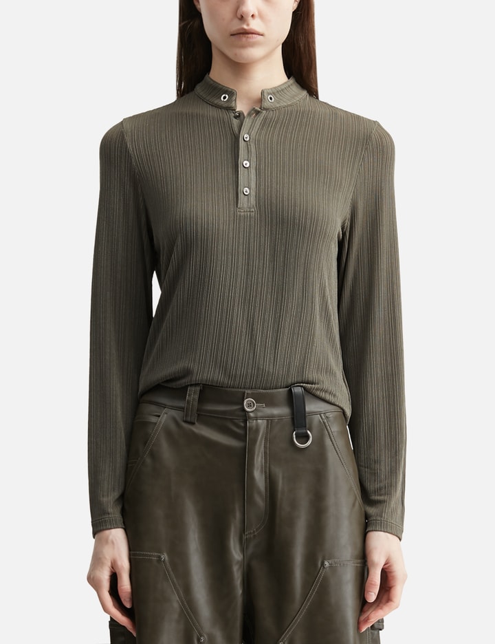 TEAM WANG design Reset Stand-Collar Top