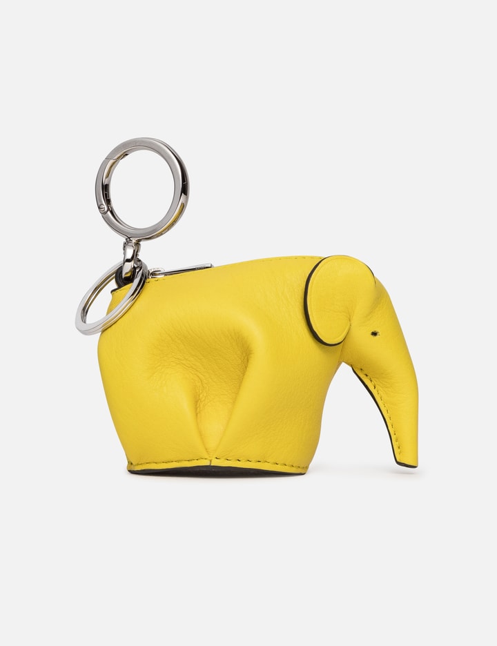 Loewe Elephant Charm In Yellow