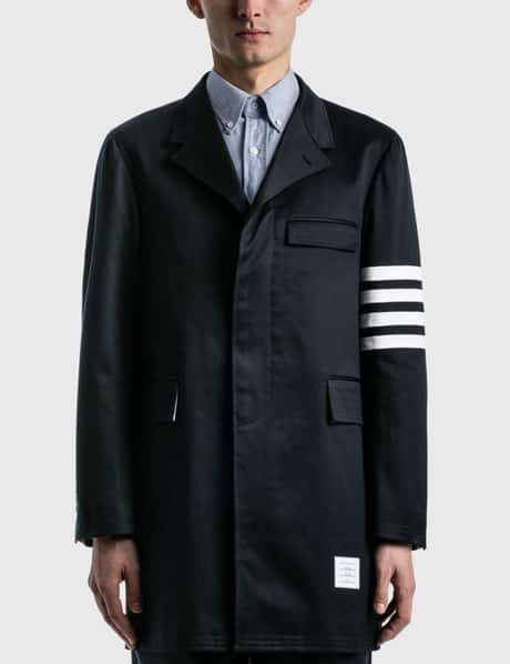Thom Browne - Unconstructed Classic Chesterfield Jacket | HBX 