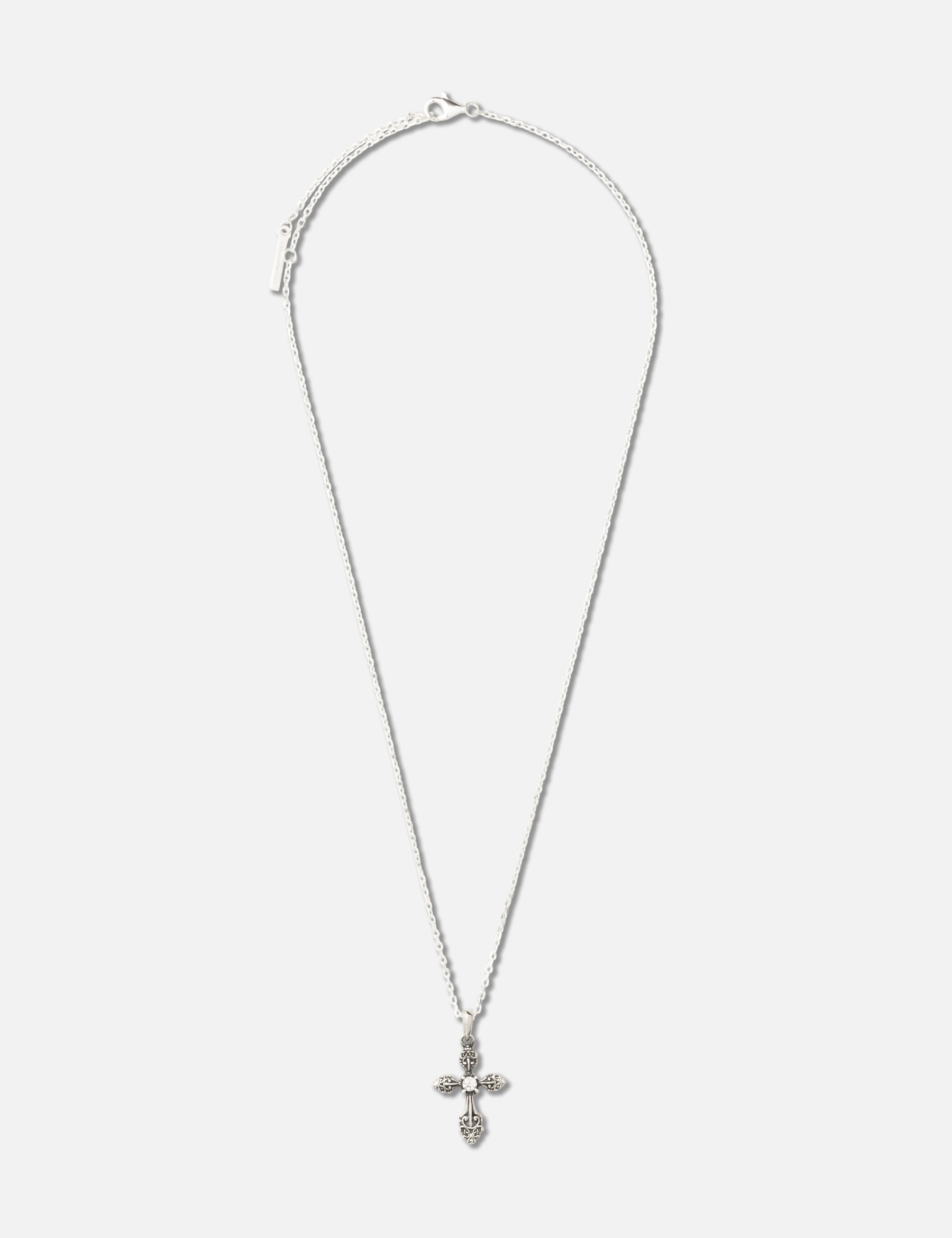 Cross Pendant Oxidised Necklace view 14
