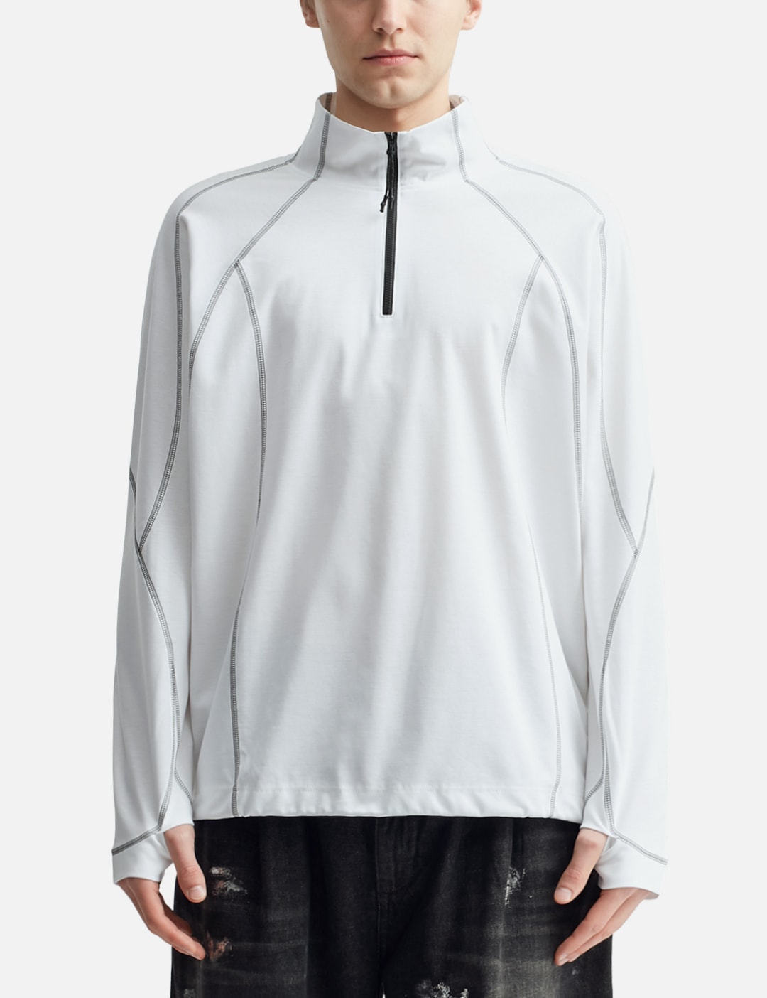 Dime - WAVE BONES TERRY LS SHIRT | HBX - Globally Curated Fashion 