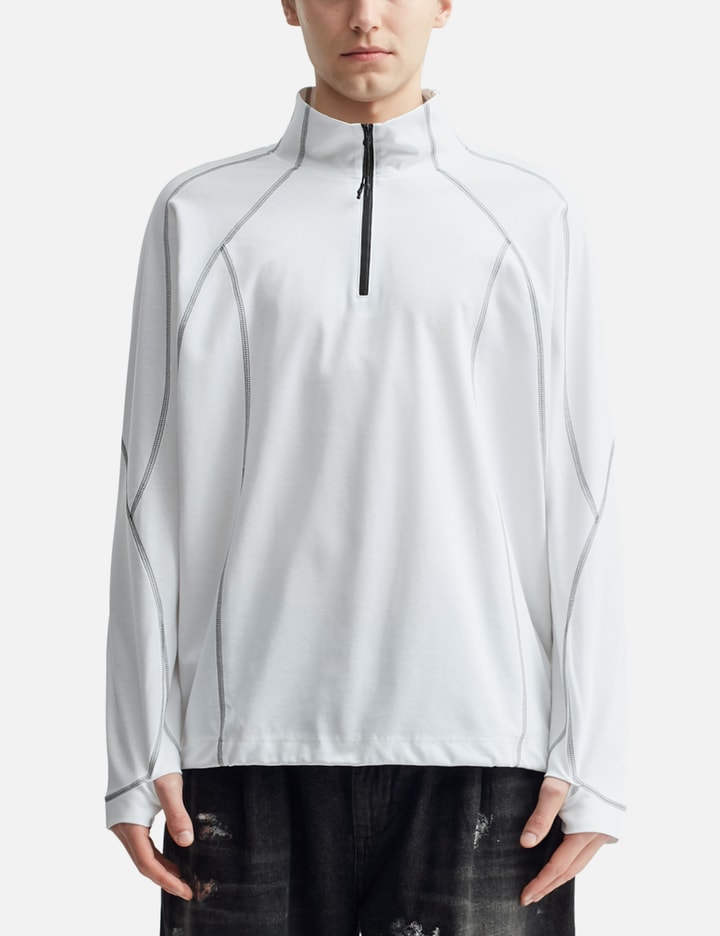 Future Half Zip Long Sleeve T-shirt Placeholder Image