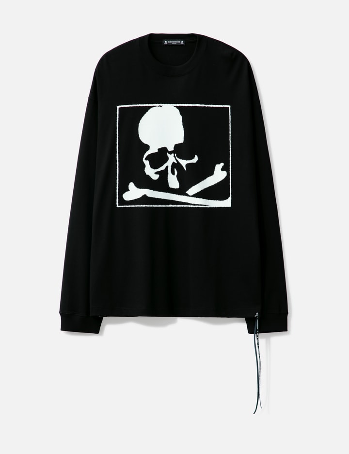 MJ Blurred Skull Boxy Long Sleeve T-shirt Placeholder Image