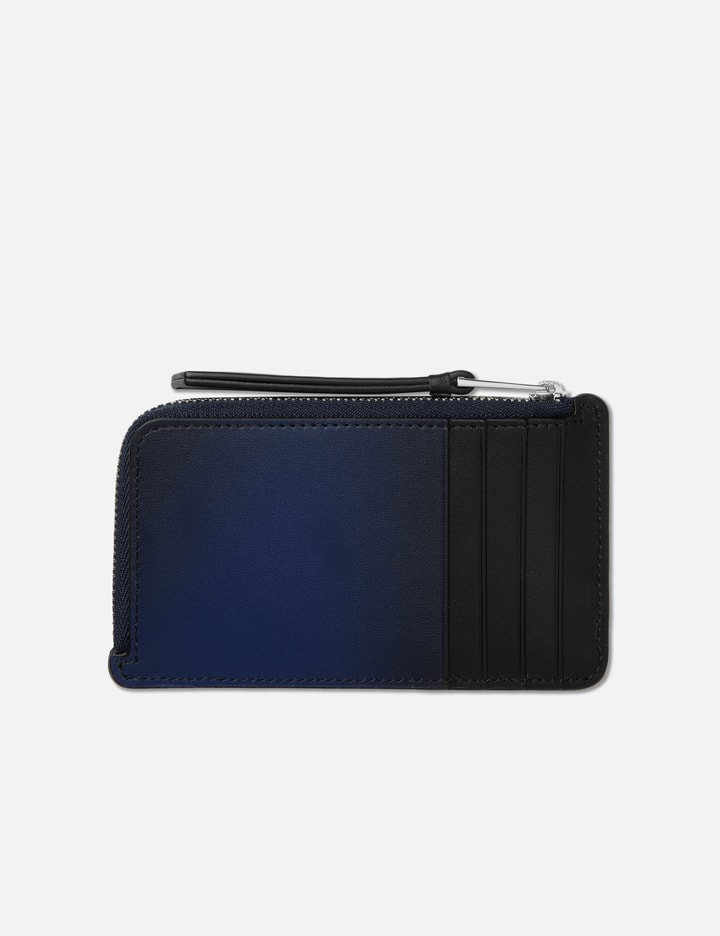 Shop Loewe Puzzle Coin Card Holder In Blue