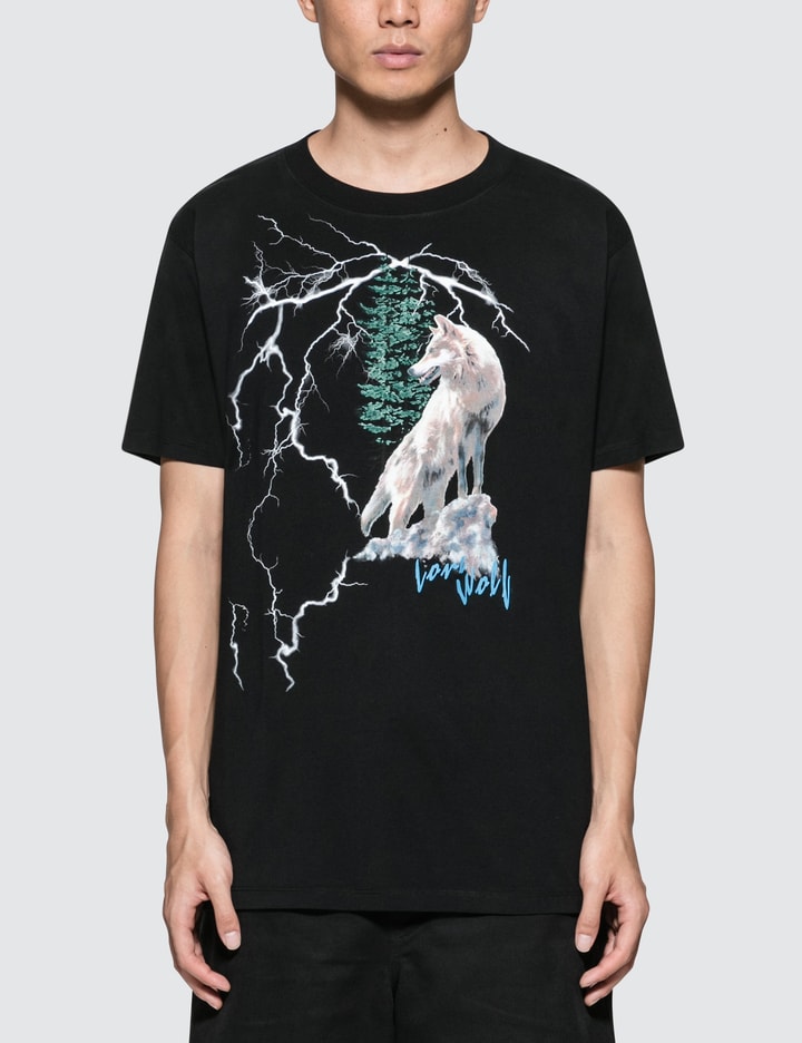 Compulsion Slime ros Marcelo Burlon - Wolf Lightning S/S T-Shirt | HBX - HYPEBEAST 為您搜羅全球潮流時尚品牌