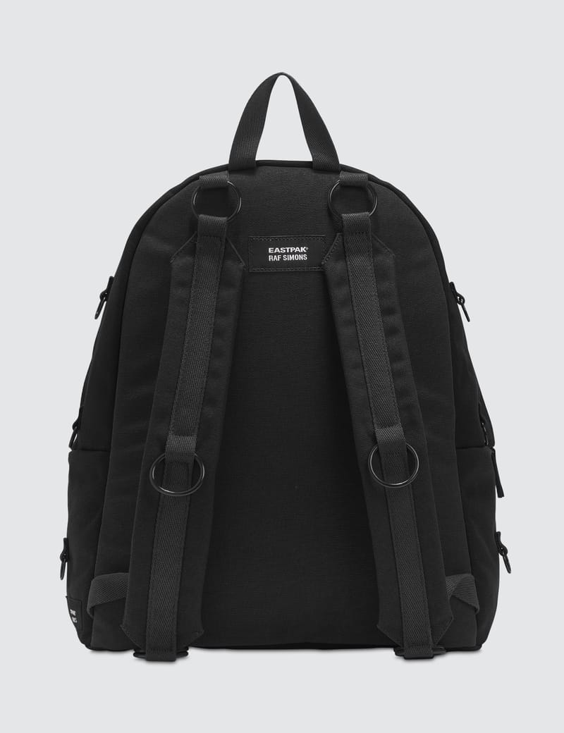 RAF SIMONS◆リュック/--/BLK/無地 RAF SIMONS(ラフシモンズ) ⁄ 08AW⁄EASTPAK⁄Portergeist期⁄リュック