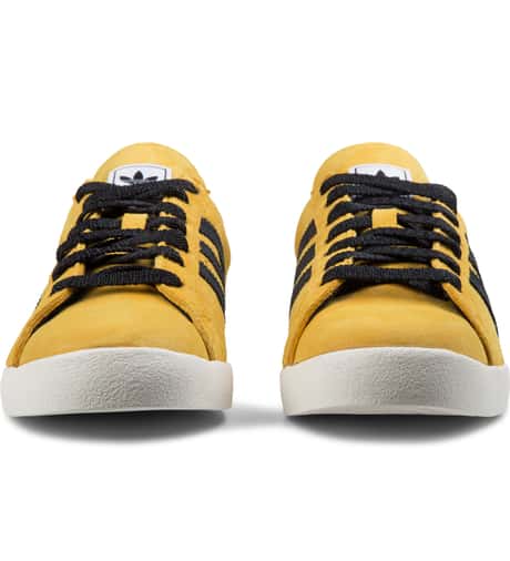 adidas Originals - NEIGHBORHOOD X Adidas Originals Bold Gold/Core Black/Chalk White NH Tournament Sneakers | HBX adidas Originals - NEIGHBORHOOD X Adidas Originals Bold Gold/Core Black/Chalk White NH Tournament Sneakers | HBX