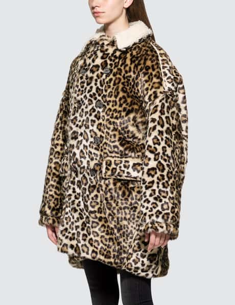 R13 Leopard Hunting R13 Shearling Coat R13 Leopard Hunting Coat