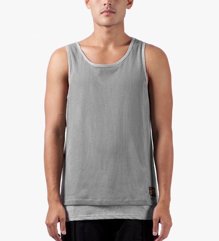 Heather Grey Rude Boy Tank Top Placeholder Image