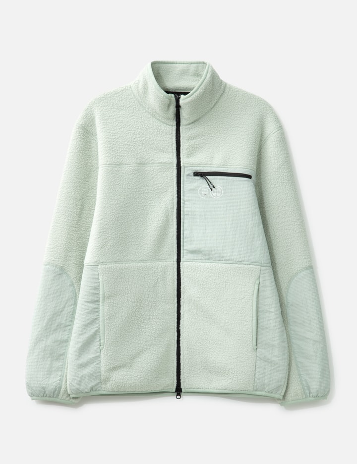 Purple Mountain Observatory Borg Sherpa Fleece In Green