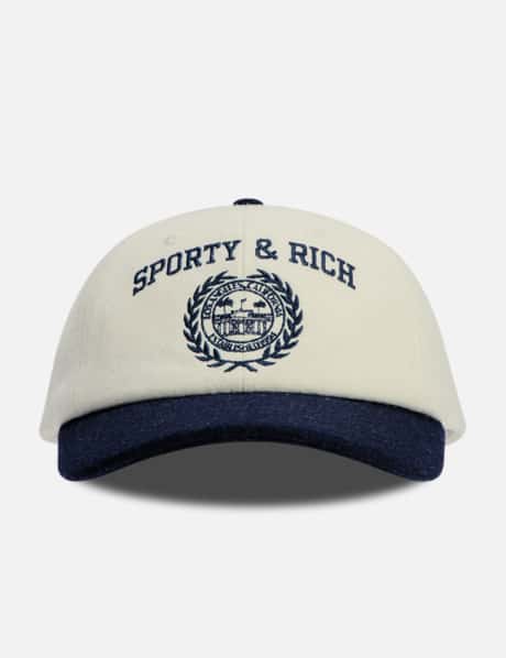 Sporty & Rich Varsity Crest Flannel Hat