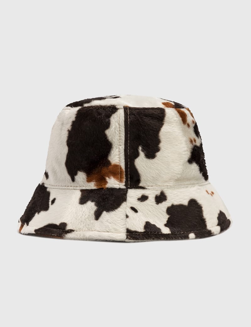 Lele Sadoughi - Faux Cowhide Bucket Hat 