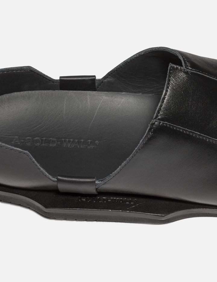 A COLD WAR LEATHER BLACK MIES LOAFER Placeholder Image