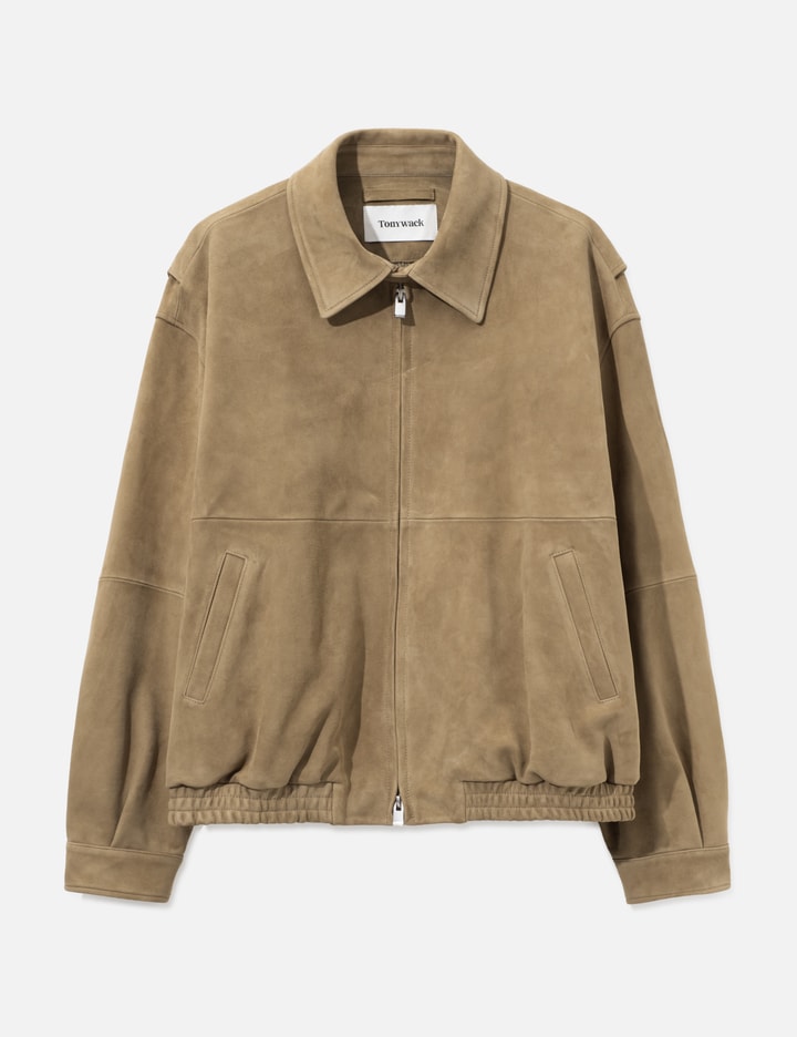 Tonywack Goat Leather Relaxed Bomber