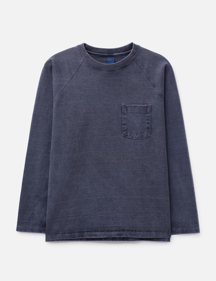 Good On Heavy Jersey Long Sleeve Raglan Pocket T-Shirt