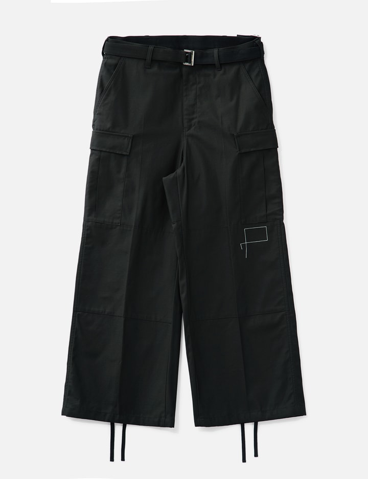 Sacai Wtaps Cargo Pants In Black