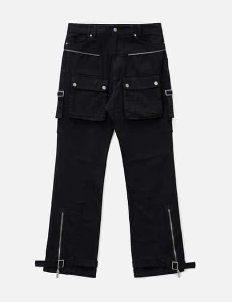 C2H4 Tulwar Cut Military Work Pants