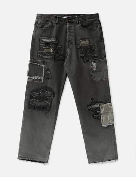 Supreme Blackmeans Patchwork Denim Jeans