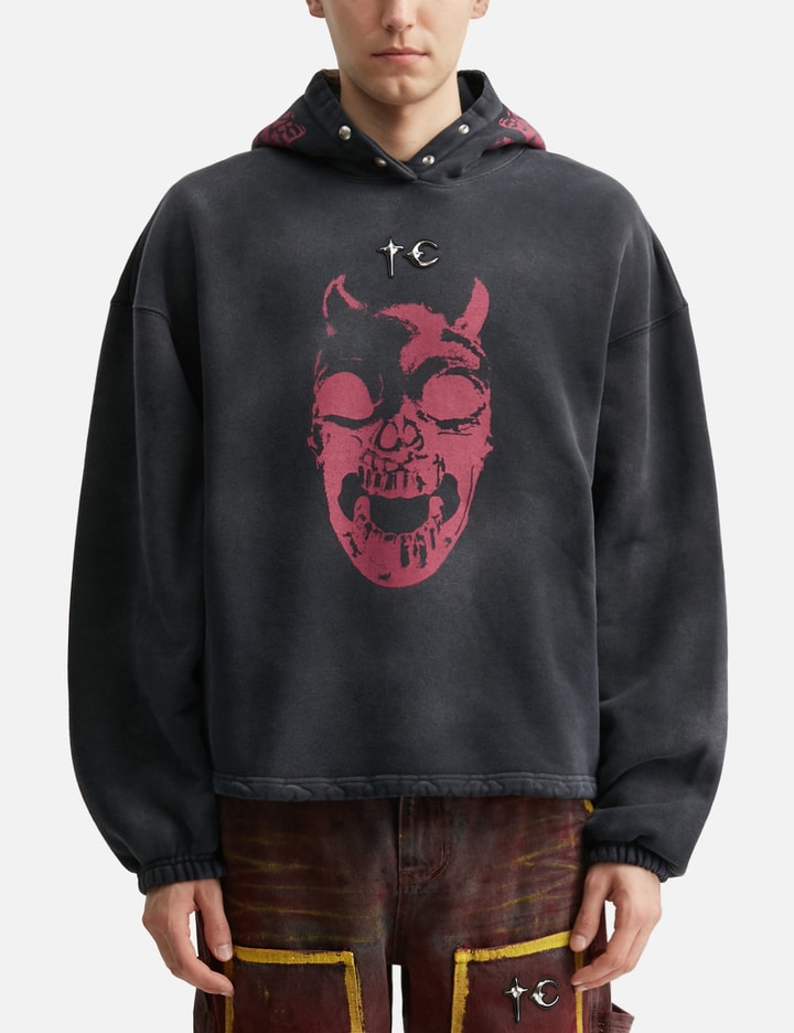 THUG CLUB Riding Skull Hoodie