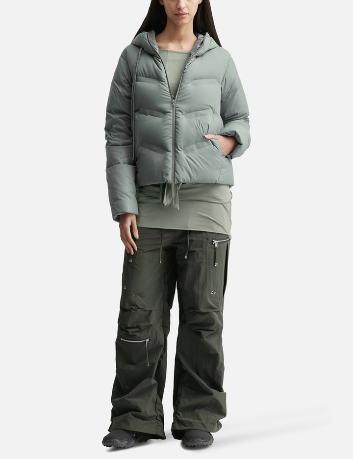 Nache Sealing Down Jacket In Green