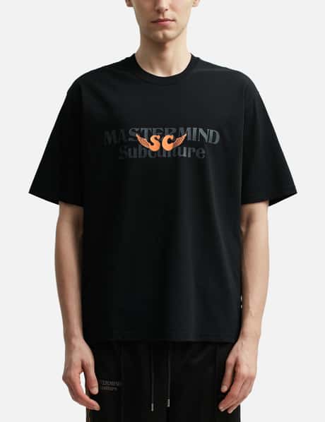 Mastermind World x Subculture S/S T-shirt — black cotton graphic 